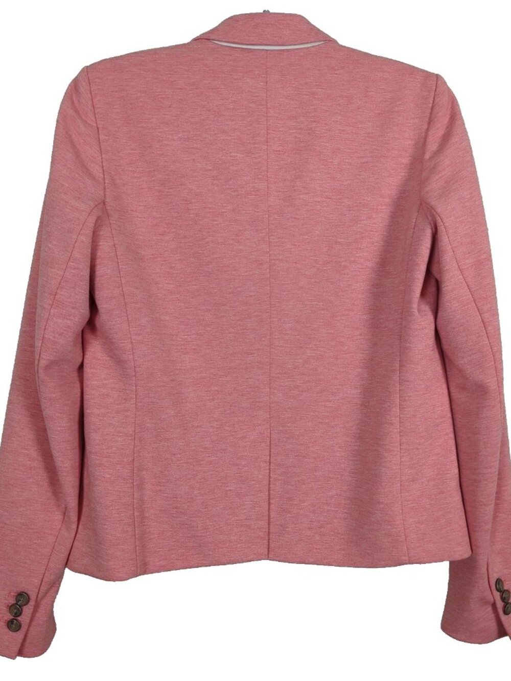 Gap Blazer Womens 10 Pink Heather Classic Academy Two Button Lined Jacket - Picture 2 of 14